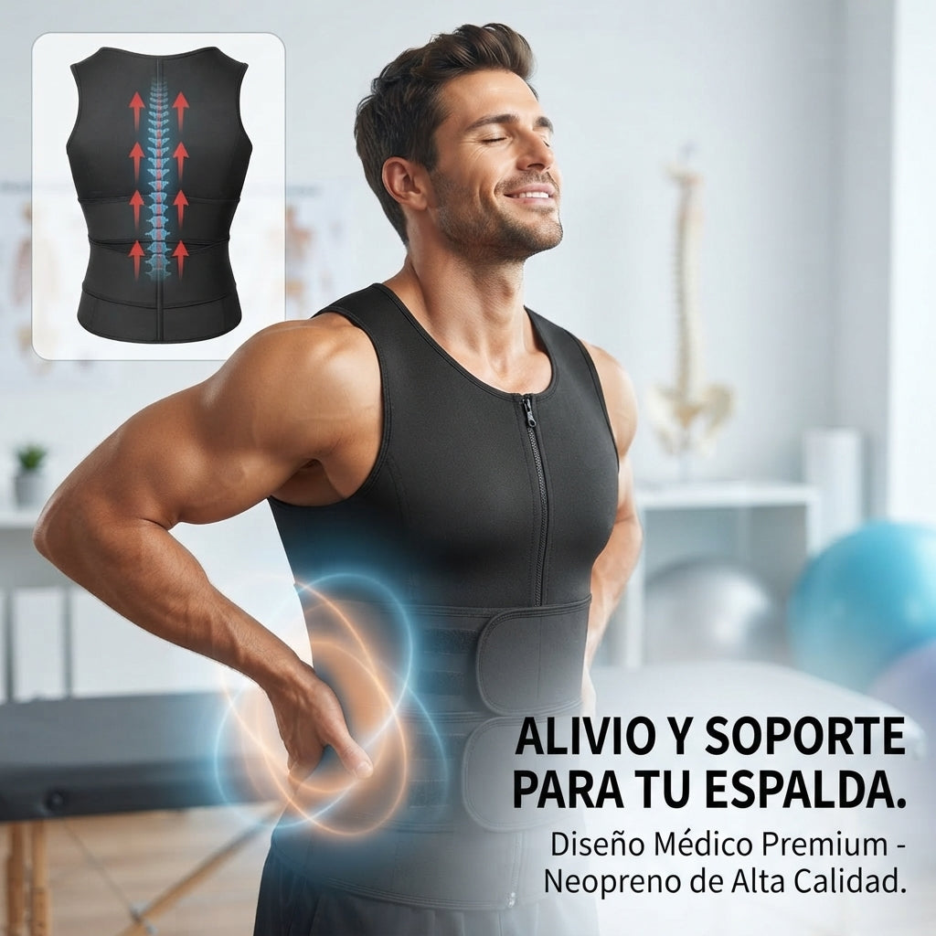 BioPosture Max - Faja Lumbar Correctora de Postura y Alivio del Dolor