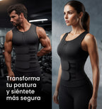 BioPosture Max - Faja Lumbar Correctora de Postura y Alivio del Dolor