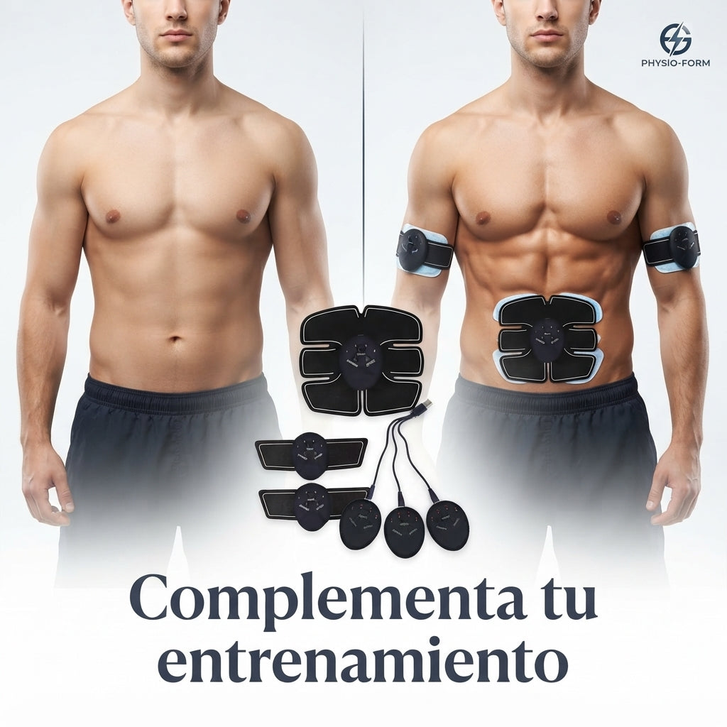 Electroestimulador Abdominal Tonificador y Quema Grasa Unisex - BioFit Pro