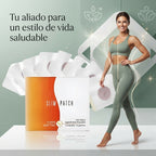 SlimPatch Max - Parches Reductores y Quema Grasa Localizada para Abdomen y Cuerpo