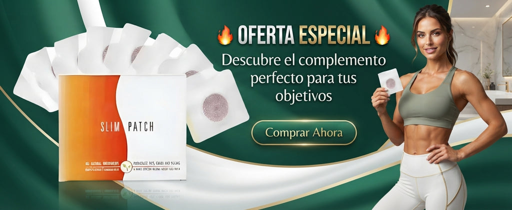 SlimPatch Max - Parches Reductores y Quema Grasa Localizada para Abdomen y Cuerpo
