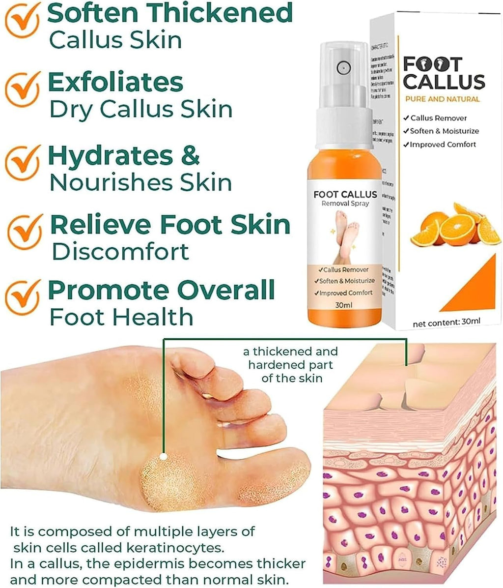 Pies de Seda – Spray Exfoliante e Hidratante