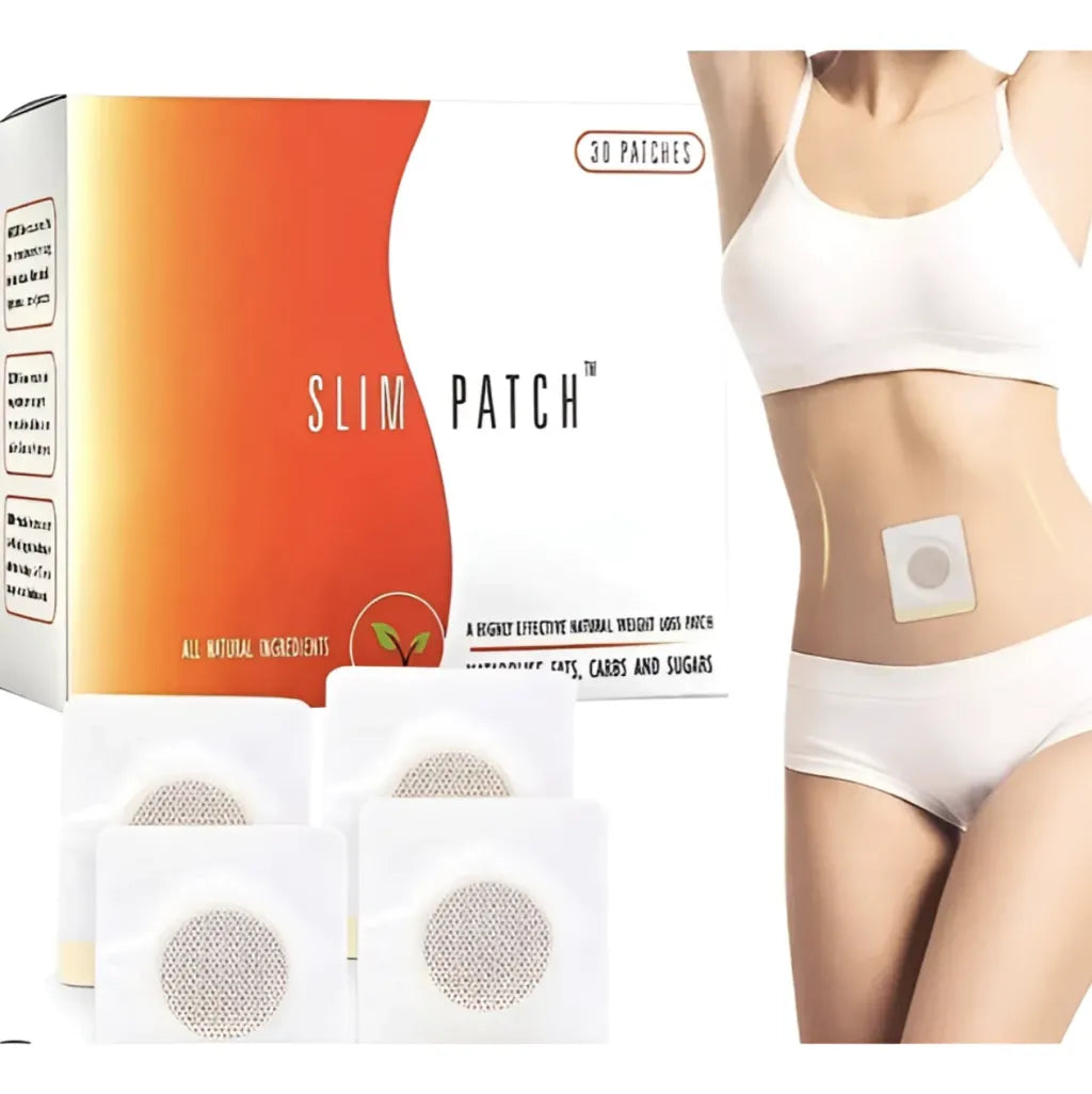 SlimPatch Max - Parches Reductores y Quema Grasa Localizada para Abdomen y Cuerpo