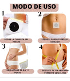 SlimPatch Max - Parches Reductores y Quema Grasa Localizada para Abdomen y Cuerpo