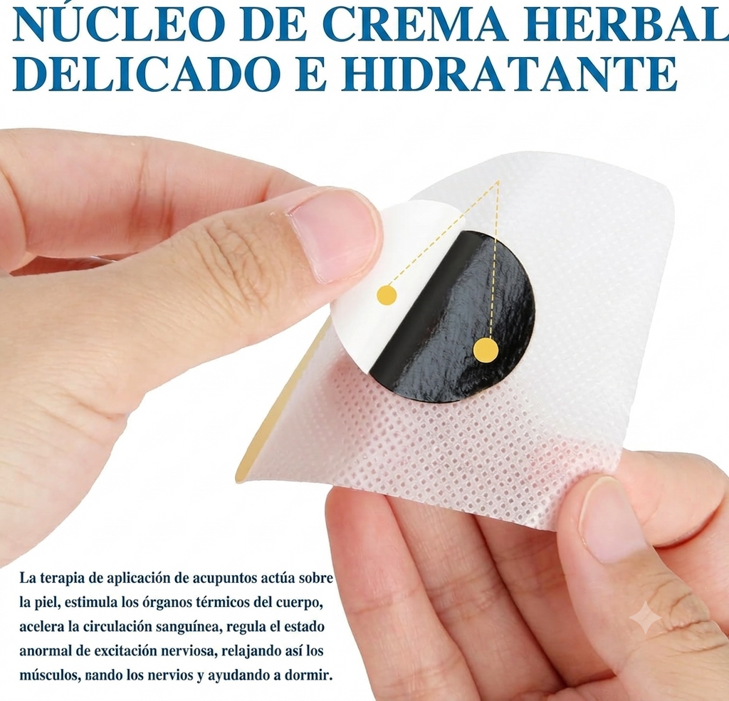 SleepPatch Max - Parches Naturales para el Insomnio y Sueño Profundo