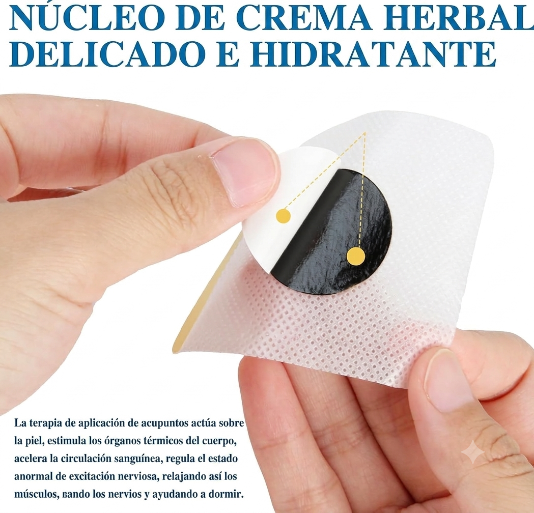 SleepPatch Max - Parches Naturales para el Insomnio y Sueño Profundo