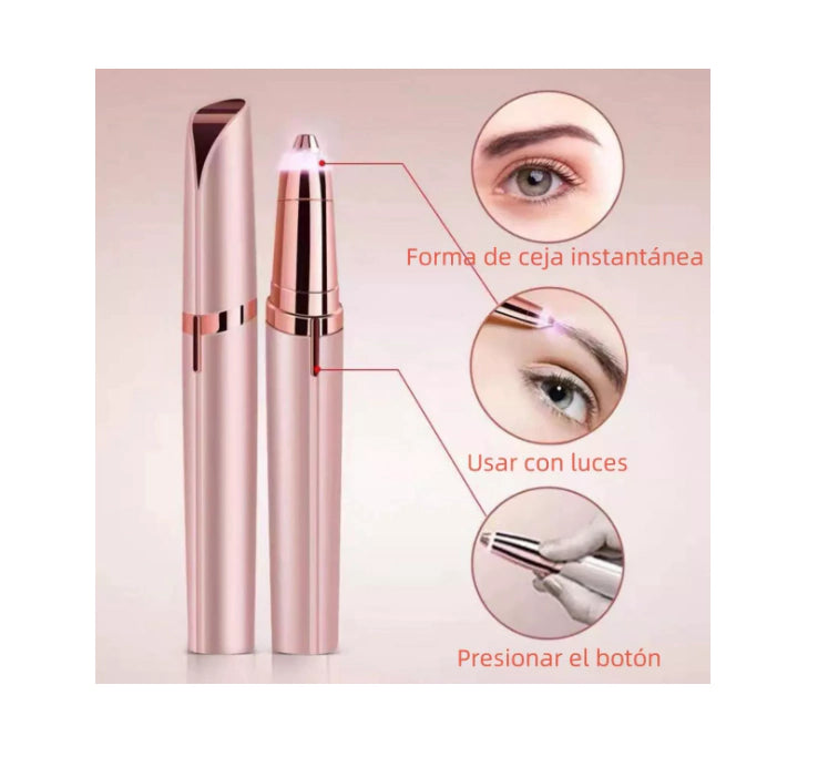 DermaTrim Max - Mini Depilador Facial Inalámbrico y Recargable