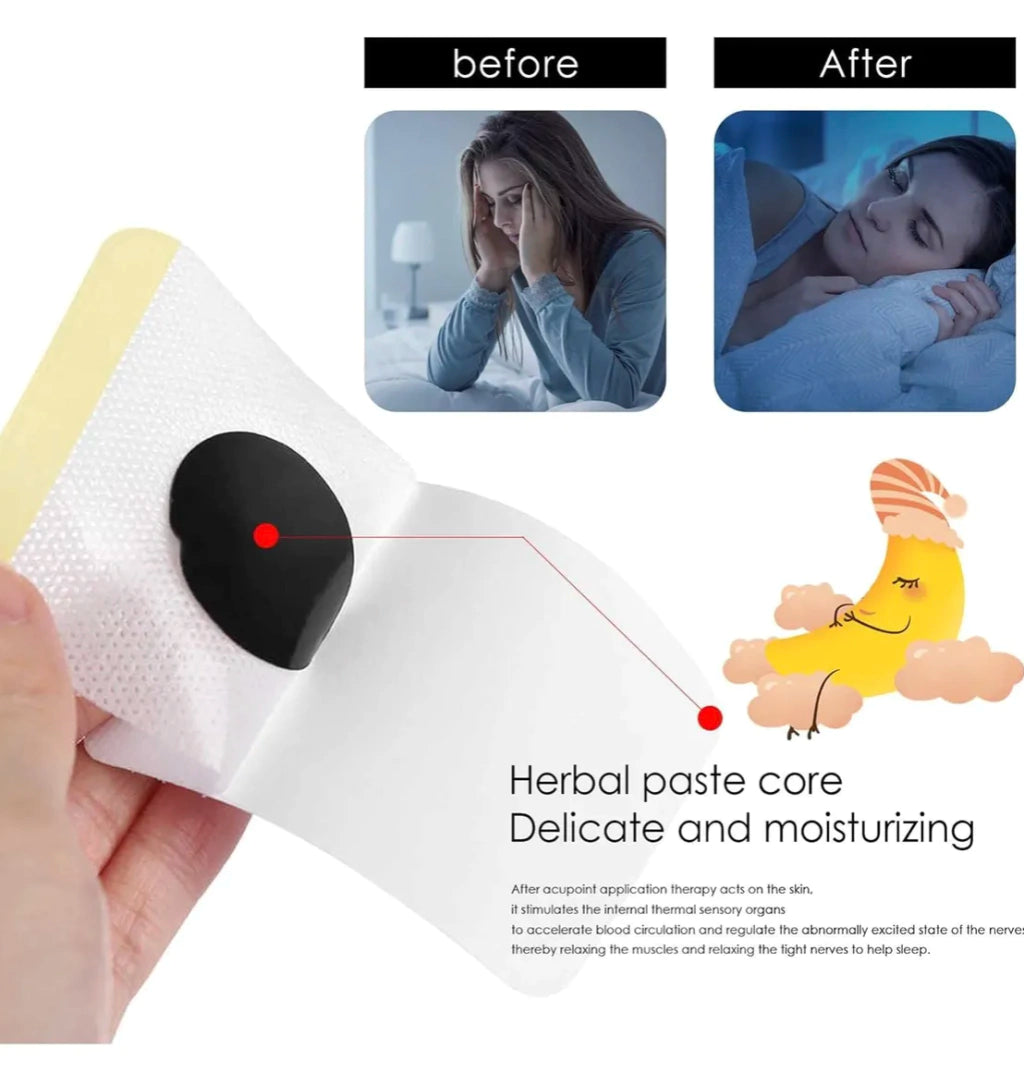 SleepPatch Max - Parches Naturales para el Insomnio y Sueño Profundo